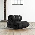 Fresh Futon 'Buckle Up' Black Futon Chair