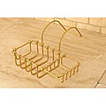 Solid Brass Tub Side Bathtub Shelf