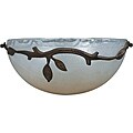 Aztec Lighting Transitional 2-light Old Bronze Wall Sconce