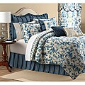 Williamsburg Spring Flowers 9-piece Full-size Comforter Set
