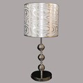 Juno 1-light Chrome Metal Table Lamp