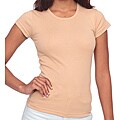 American Apparel Women's Nude Short Sleeve Top