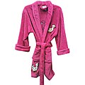 Aegean Apparel Women's Fuchsia 'Lucky Duck' Plush Bathrobe