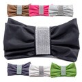 Dasein Rhinestone Bow Clutch