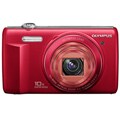 Helpful Point and Shoot Digital Cameras Information Olympus VR-340 16MP Red Digital Camera