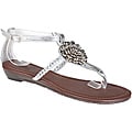 Refresh by Beston Women's 'LEAH-09' T-strap Sandals