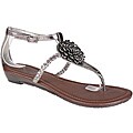 Refresh by Beston Women's 'LEAH-09' T-strap Sandals