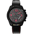 Android Men's 'Volcano' Swiss Chronograph Movement Leather Strap Watch