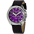 Android Men's 'Concept T2' Chronograph Leather Strap Watch