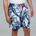 Nautica Men's Swimwear Rolling Palm Trunk