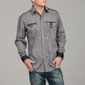 H2O Collection Men's Abstract Woven Shirt