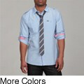 Sovereign Code Men's Addicted Woven Shirt and Tie