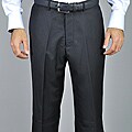 Giorgio Fiorelli Men's Black Flat Front Pants