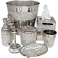 Mother of Pearl 8-piece Bath Accessory Set