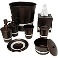 Mother of Pearl Bronze 8-piece Bath Accessory Set
