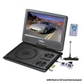 Pyle 9'' Portable TFT/LCD Monitor W/ Built-In DVD Player MP3/MP4/USB SD Slot