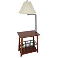 Tuscan One-light Magazine Rack Lamp