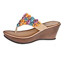 Refresh by Beston Women's 'Summer-03' Multi Wedge Sandal