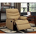 Dalton Mocha Brown Microfiber Recliner Chair