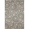 Hand-hooked Casual Area Rug (2' x 3')