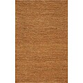 Hand-woven Hemp Gold Area Rug (5' x 8')