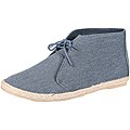 Refresh by Beston Women's 'Tiff-01' Blue Denim Lace-up Oxfords