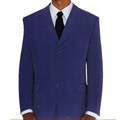 Divine Apparel Men's Two-piece Purple Suit