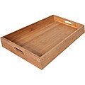 Large Rectangular Bamboo Serving Tray