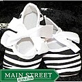 Just Girls Zebra Baby Crib Shoes