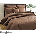 Tommy Bahama 'Andros' Chocolate Queen-size Coverlet