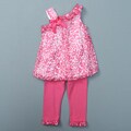 Rare Editions Girl's Leopard Print Tunic and Legging Set