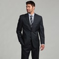 Joseph Abboud Men's Navy 2-button Wool Suit