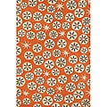 Handmade New Zealand Wool Blend Coral Rose Area Rug (5' x 8')