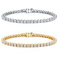 14k Gold 9ct TDW Diamond 8-inch Tennis Bracelet (J-K, I2)