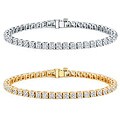 New! 14k Gold 1 3/4ct TDW Diamond Tennis Bracelet (I-J, I2)