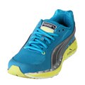 Puma Women's Blue/ Green Lace-up Sneakers