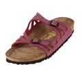 Birkenstock Women's 'Palermo' Burgundy Leather Sandals