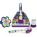 Rainbow 4-piece Houndstooth Household Cleaning Set