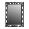 Black Lacy Wall Mirror
