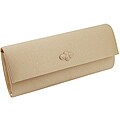 Carlo Fellini Sunset Gold Satin Clutch Handbag