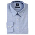 Joseph Abboud Men's Blue Checkered Dress Shirt
