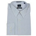 Joseph Abboud Men's Blue Striped Dress Shirt