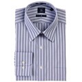 Joseph Abboud Men's Blue Striped Dress Shirt