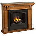 Real Flame Ashley Oak Finish Gel Fireplace