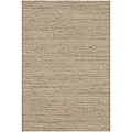 Hand-woven Solid Ivory Wool Rug (8' x 10')