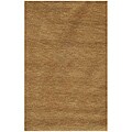 Hand-woven Sand Wool Area Rug (5' x 8')