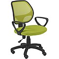 Percy Green/ Black Mesh Office Chair