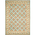 Lyndhurst Floral Trellis Blue Rug (6'7 x 9'6)