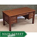 Wood Revival Desk Co. Mahogany Writing Desk