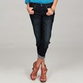 Calvin Klein Jeans Women's Blue Skinny Crop Pants